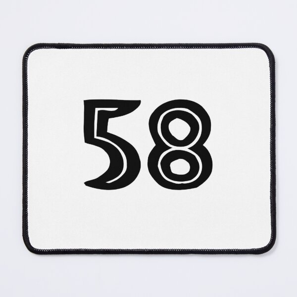 Item preview, 58, fifty-eight, black, tribal, african designed and sold by Numbers-Art.