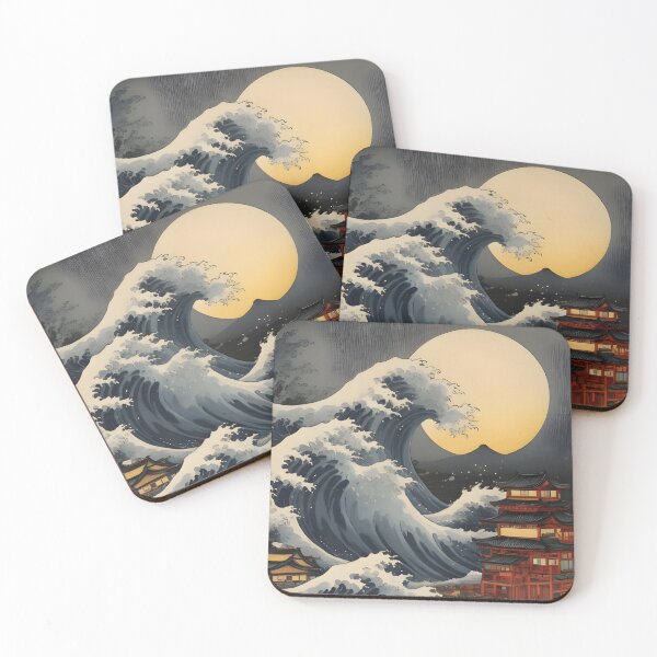 Item preview, Turbulent Japanese Wave designed and sold by WANBASTEN.