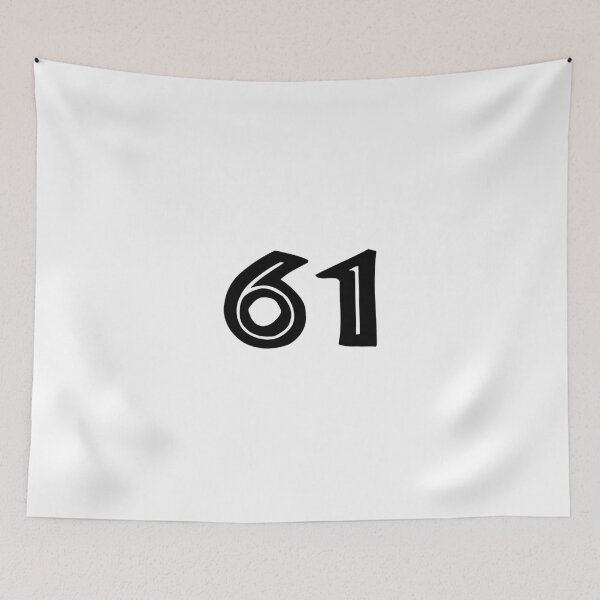Item preview, 61, sixty-one, black, tribal, african designed and sold by Numbers-Art.