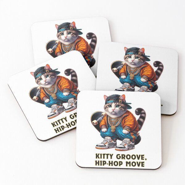 Item preview, Kitty Groove, Hip-Hop Move designed and sold by DShirtRepublic.