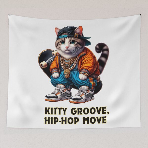 Item preview, Kitty Groove, Hip-Hop Move designed and sold by DShirtRepublic.