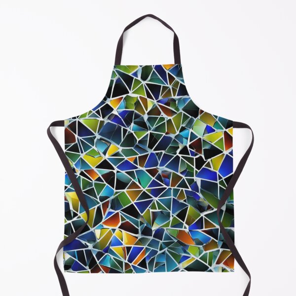 Item preview, Patrón de mosaico colorido abstracto designed and sold by calibrit.