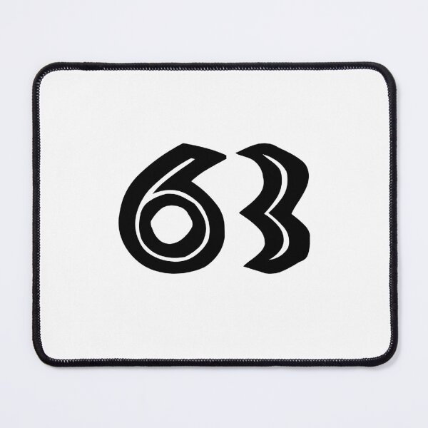 Item preview, 63, sixty-three, black, tribal, african designed and sold by Numbers-Art.