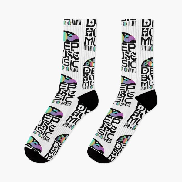 Aperçu de l'œuvre DEEP HOUSE - Orbes et étoiles (bleu/violet/noir) créée et vendue par Discothreadz.