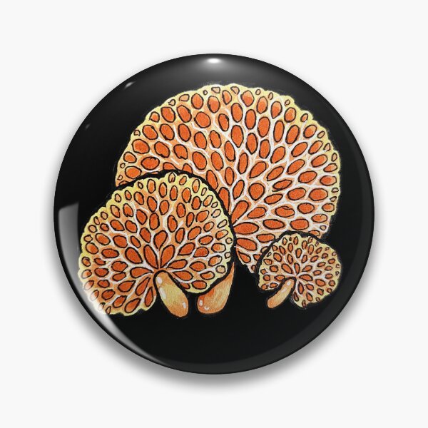 Item preview, Orange Pore Fungus designed and sold by silverwolfsoul.