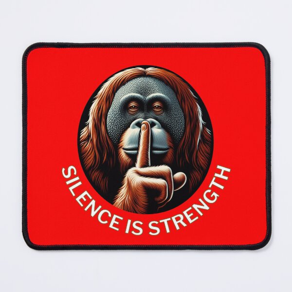 Item preview, Silence is strength designed and sold by DShirtRepublic.