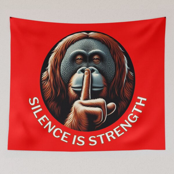 Item preview, Silence is strength  designed and sold by DShirtRepublic.