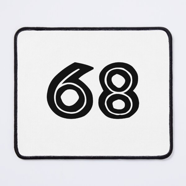 Item preview, 68, sixty-eight, black, tribal, african designed and sold by Numbers-Art.