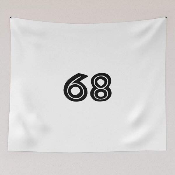 Item preview, 68, sixty-eight, black, tribal, african designed and sold by Numbers-Art.