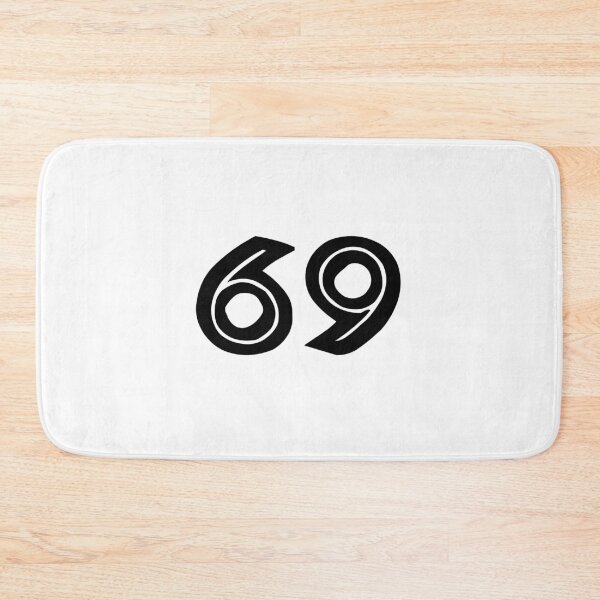 Item preview, 69, sixty-nine, black, tribal, african designed and sold by Numbers-Art.