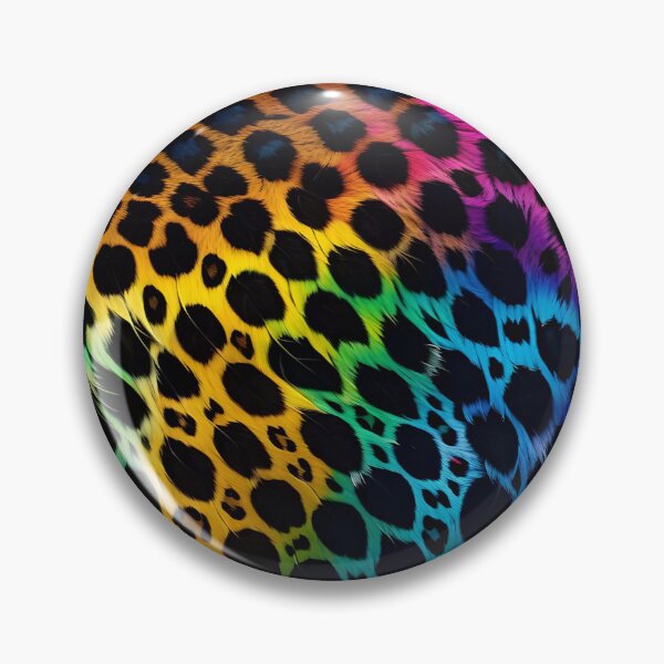 Item preview, Abstract Rainbow Leopard Skin Pattern designed and sold by TheArtOfPat.