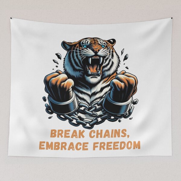 Item preview, Break Chains, Embrace Freedom  designed and sold by DShirtRepublic.