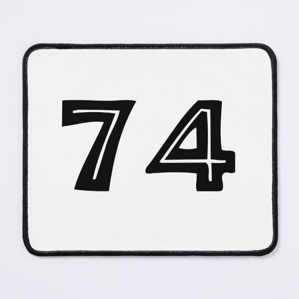 Item preview, 74, seventy-four, black, tribal, african designed and sold by Numbers-Art.