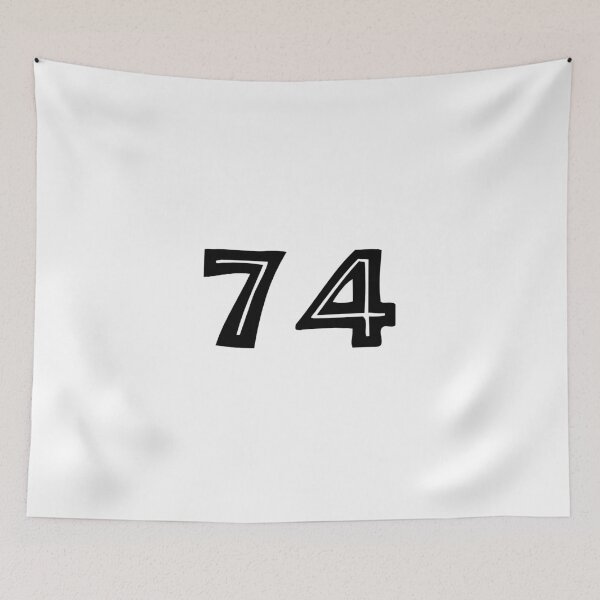Item preview, 74, seventy-four, black, tribal, african designed and sold by Numbers-Art.