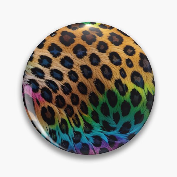 Item preview, Abstract Rainbow Leopard Skin Pattern designed and sold by TheArtOfPat.