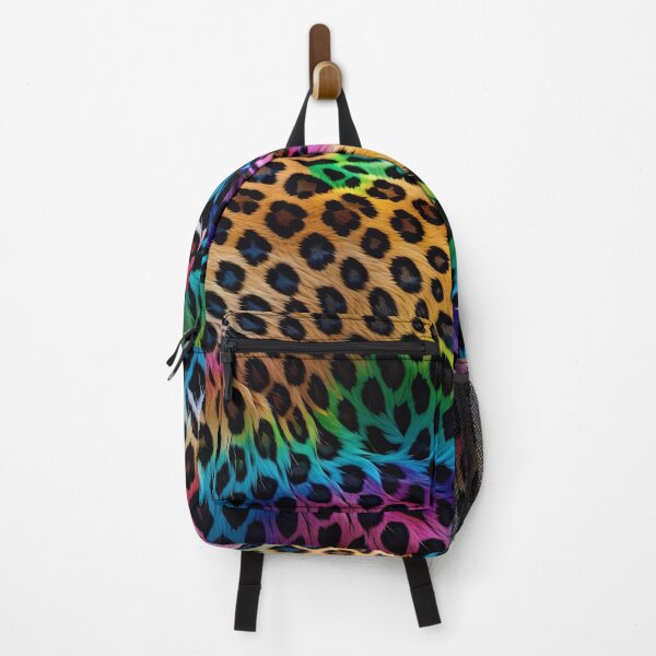 Item preview, Abstract Rainbow Leopard Skin Pattern designed and sold by TheArtOfPat.