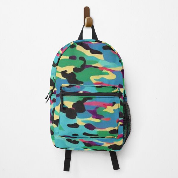 Item preview, Abstract Colorful Camouflage Pattern designed and sold by calibrit.