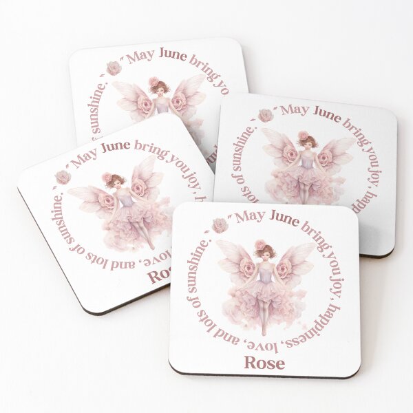Artikelvorschau, Juni-Geburtsblumenbaby, Rosenbaby, süße Geburtsblume entworfen und verkauft von DevlynnDesigns.