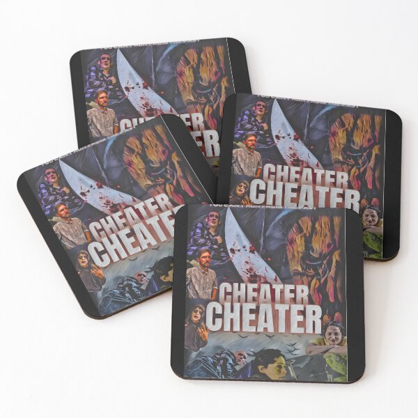 Item preview, ‘Cheater, Cheater’ Watercolor Cast Poster designed and sold by DelKary.