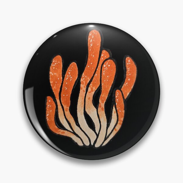Item preview, Scarlet Caterpillar Club Fungus designed and sold by silverwolfsoul.