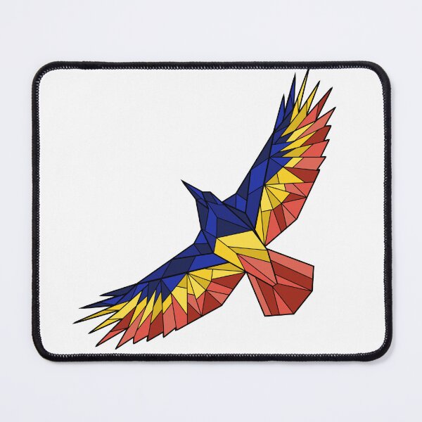 Item preview, Tricolour Crow designed and sold by LegallyDistinct.