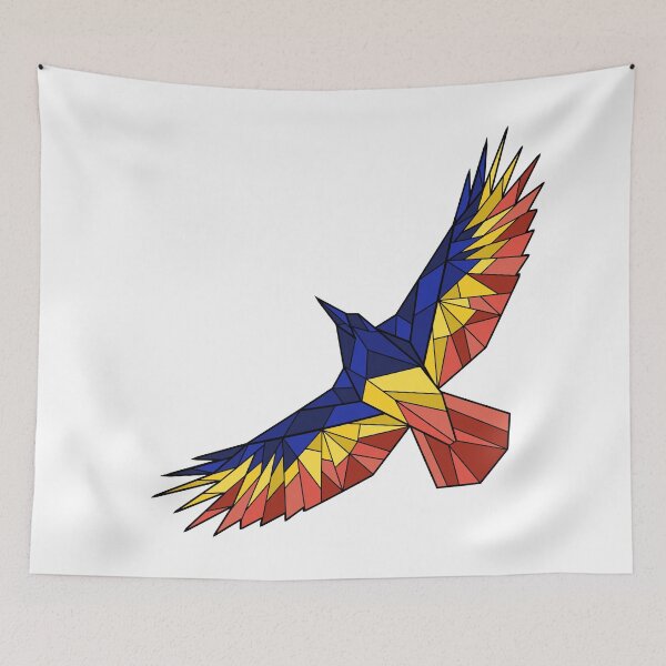 Item preview, Tricolour Crow designed and sold by LegallyDistinct.