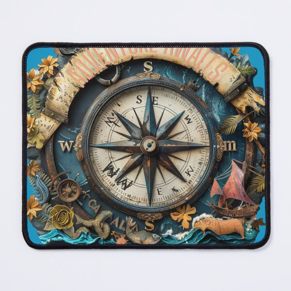 Item preview, Charting Paths: 3D Nautical Exploration designed and sold by Ace Apparel  Attire.