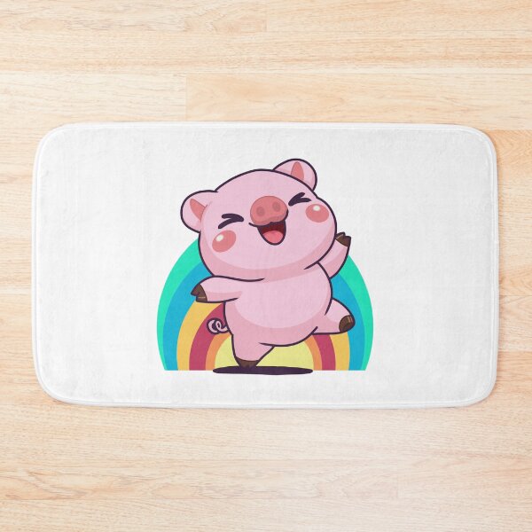Item preview, Little pig dances cheerfully. designed and sold by atika-atk.
