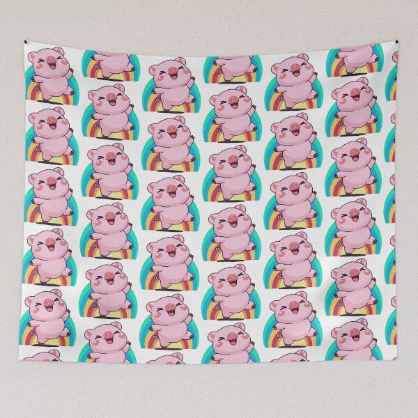 Item preview, Little pig dances cheerfully. designed and sold by atika-atk.