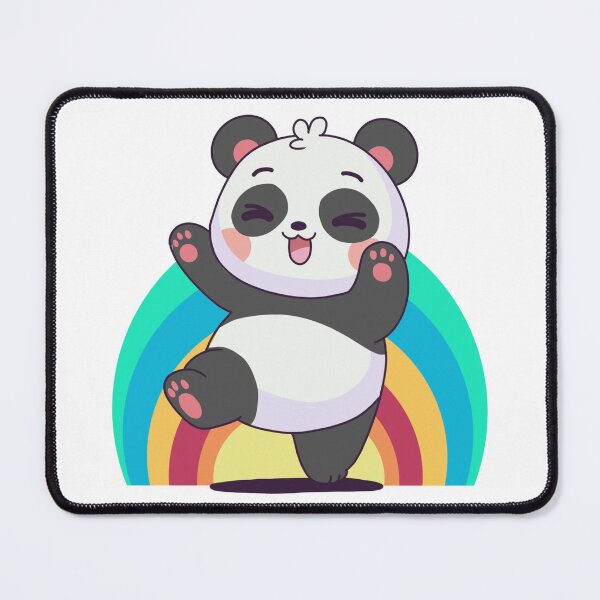 Item preview, Little panda dances cheerfully. designed and sold by atika-atk.