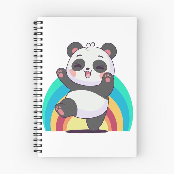 Item preview, Little panda dances cheerfully. designed and sold by atika-atk.