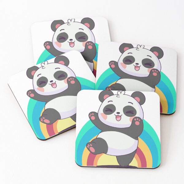 Item preview, Little panda dances cheerfully. designed and sold by atika-atk.