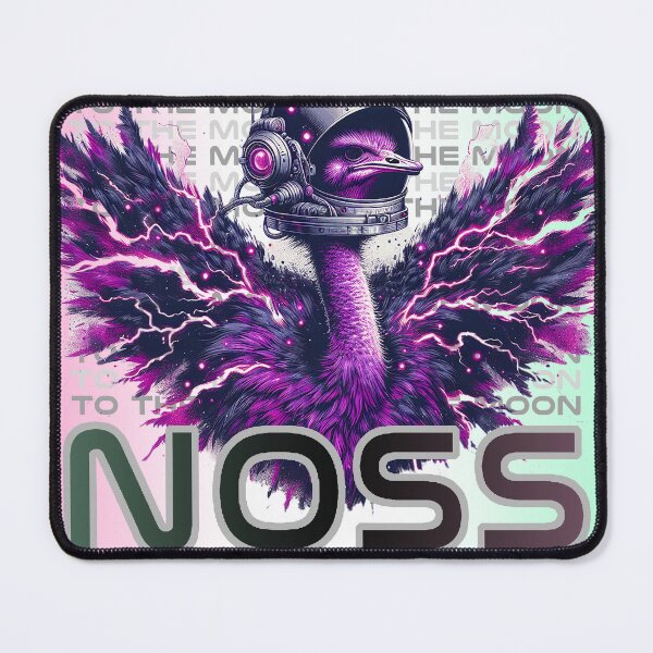 Item preview, $NOSS Intergalactic Ostrich Explorer designed and sold by zzz888.