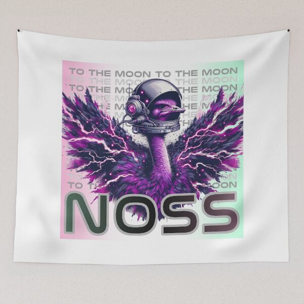 Item preview, $NOSS Intergalactic Ostrich Explorer designed and sold by zzz888.