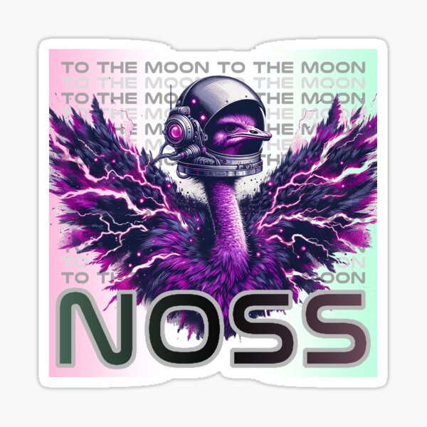 Item preview, $NOSS Intergalactic Ostrich Explorer designed and sold by zzz888.