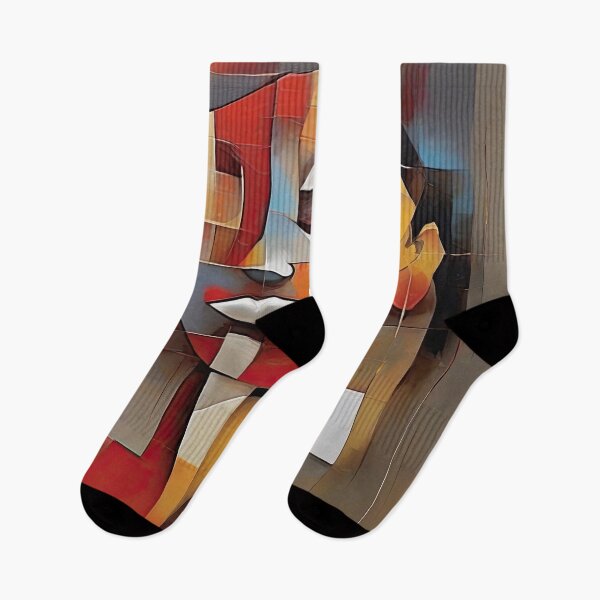 Item preview, Cubist Synthesis:  A Study in AI Portraiture - 12 designed and sold by TheCrownIsMine.