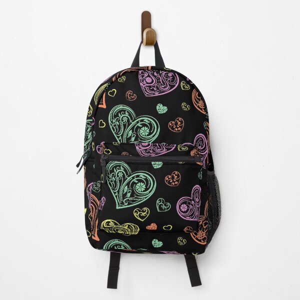 Item preview, Colorful Hearts Pattern designed and sold by Motogetsu.
