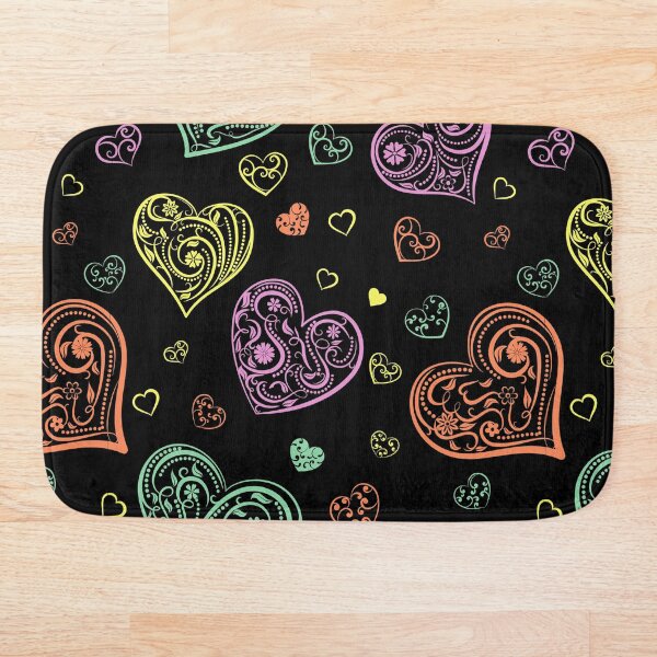 Item preview, Colorful Hearts Pattern designed and sold by Motogetsu.