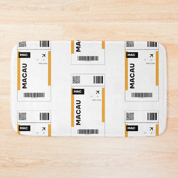 Item preview, Macau Flight Ticket Design - Inspired Travel Ticket  designed and sold by RM-Journey.