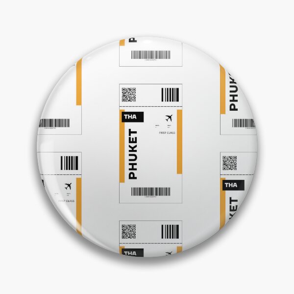 Item preview, Phuket Flight Ticket Design - Inspired Travel Ticket  designed and sold by RM-Journey.