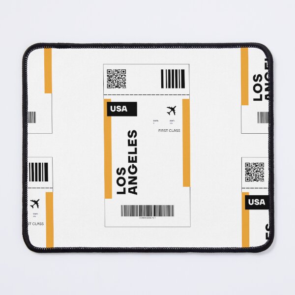 Item preview, Los Angeles Flight Ticket Design - Inspired Travel Ticket  designed and sold by RM-Journey.