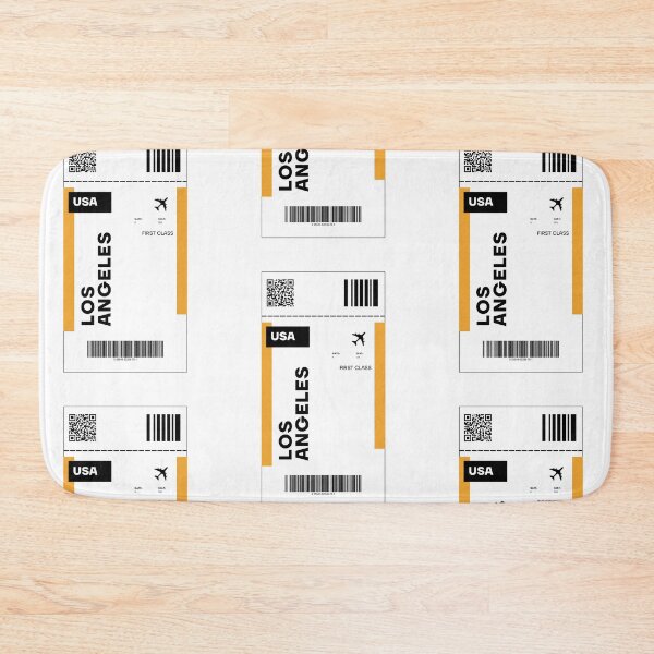 Item preview, Los Angeles Flight Ticket Design - Inspired Travel Ticket  designed and sold by RM-Journey.