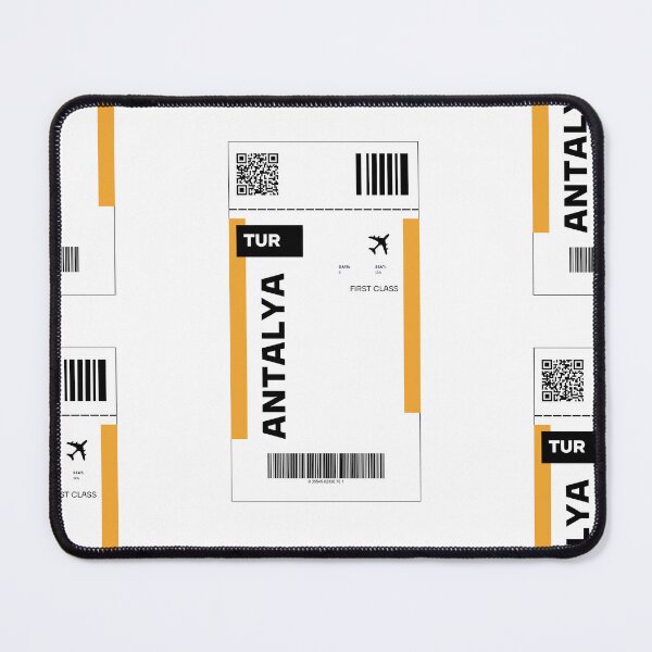 Item preview, Antalya Flight Ticket Design - Inspired Travel Ticket designed and sold by RM-Journey.