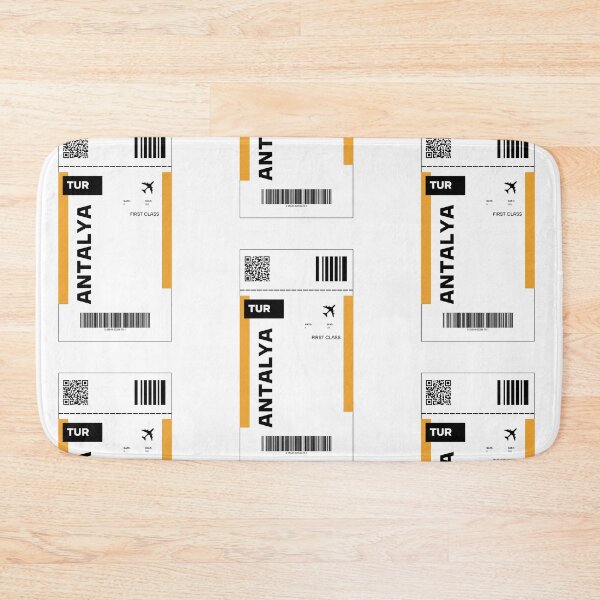 Item preview, Antalya Flight Ticket Design - Inspired Travel Ticket  designed and sold by RM-Journey.