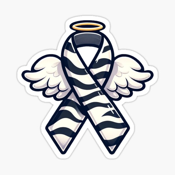Rare Angel Ribbon Sticker
