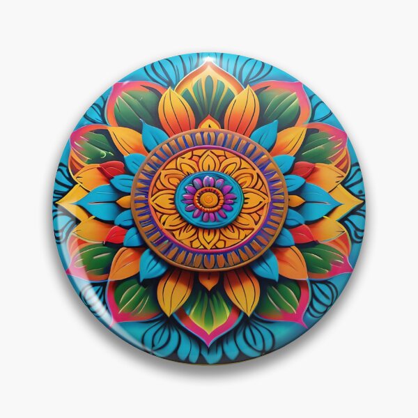Item preview, Abstract Indian Mandala Pattern designed and sold by TheArtOfPat.