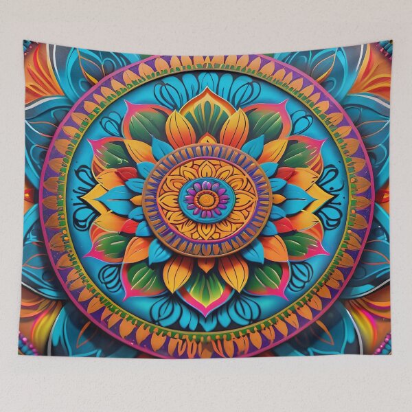 Item preview, Abstract Indian Mandala Pattern designed and sold by TheArtOfPat.