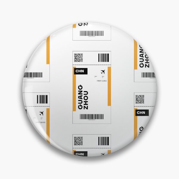 Item preview, Guangzhou Flight Ticket Design - Inspired Travel Ticket  designed and sold by RM-Journey.