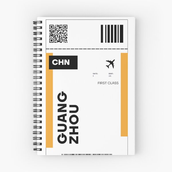 Item preview, Guangzhou Flight Ticket Design - Inspired Travel Ticket  designed and sold by RM-Journey.