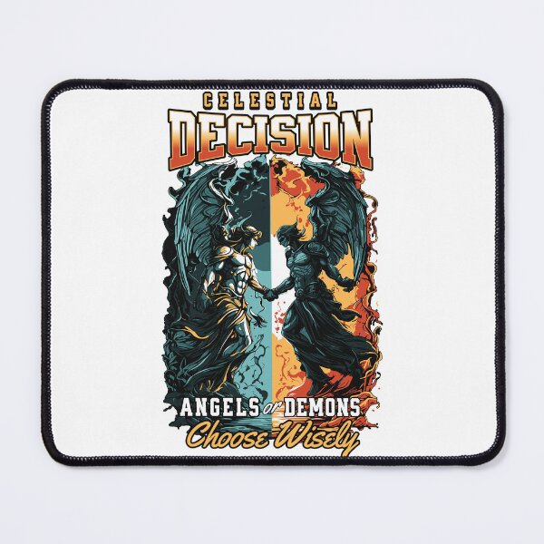 Item preview, Angels or Demons, Choose Wisely in Your Celestial Decision designed and sold by Praytastic.